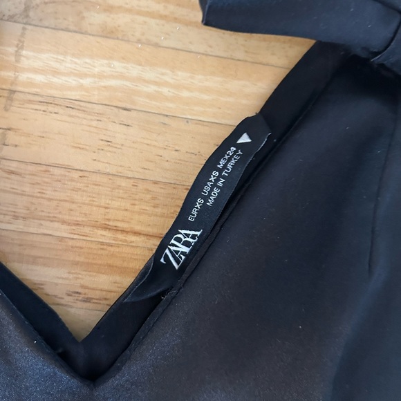 Zara ribbon silk top - Picture 2 of 4